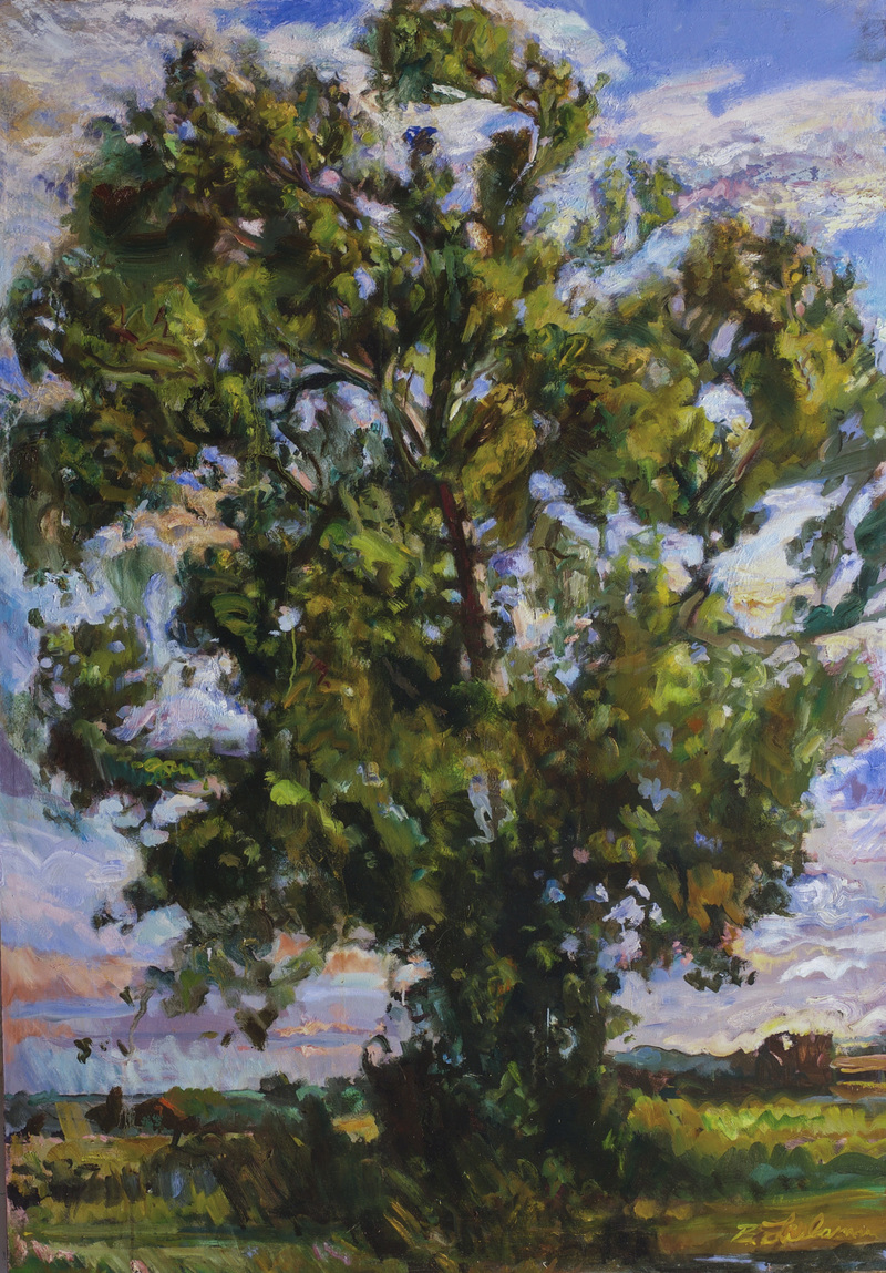 Last Tree at Scuttlehole GREEN oil