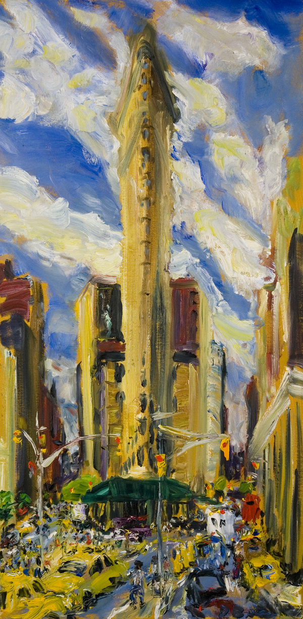  New York oil on canvas