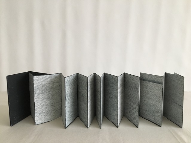 BKK I : White-Out Cair Crawford The Books: BKK I-III Paper/white pigmented ink/folded album