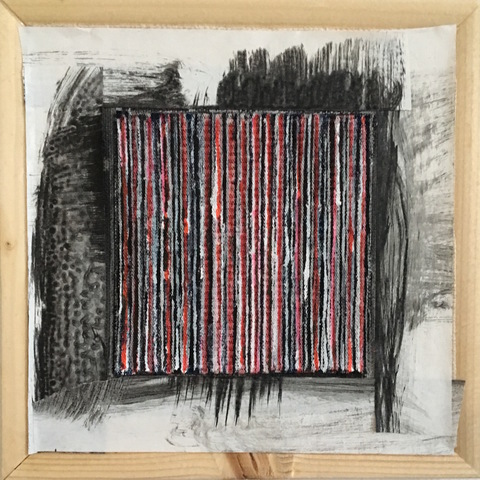 Tantra Cair Crawford TANTRAS: meditations on the divine mother acrylic/tape/canvas/wood