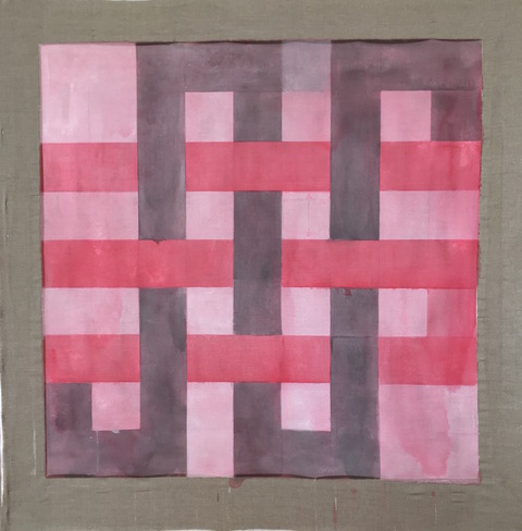 TNTRA: Sutra Cair Crawford TANTRAS: meditations on the divine mother Acrylic/Un-stretched Linen
