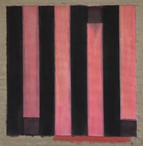 Tantra: one legged man Cair Crawford TANTRAS: meditations on the divine mother Acrylic/Un-stretched Linen