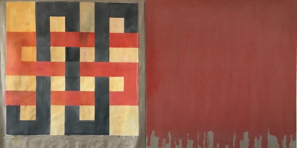 TNTRA: Osirus Cair Crawford TANTRAS: meditations on the divine mother Acrylic/Linen