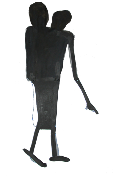 S 7 Carol Bruns Shadows ink and paper ink