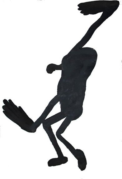 S 22 Carol Bruns Shadows ink and paper ink
