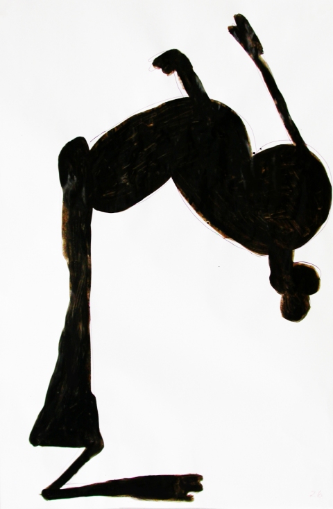 S 26 Carol Bruns Shadows ink and paper ink