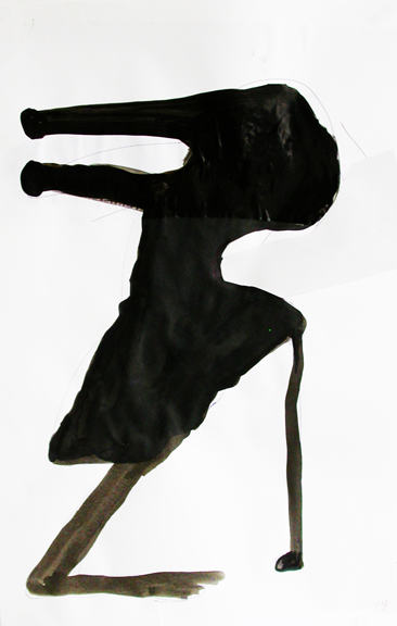S 27 Carol Bruns Shadows ink and paper ink