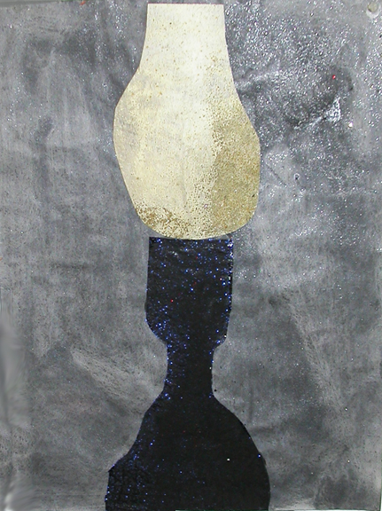 Shadow 29 Carol Bruns Shadows collaged paper paper, mixed media