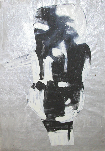 Shadow 21 Carol Bruns Shadows collaged paper paper, mixed media