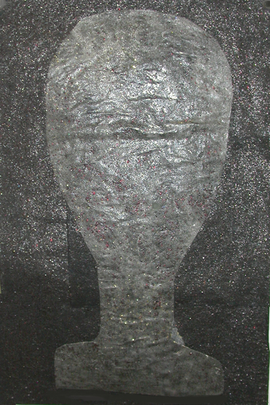 Shadow 20 Carol Bruns Shadows collaged paper paper, mixed media