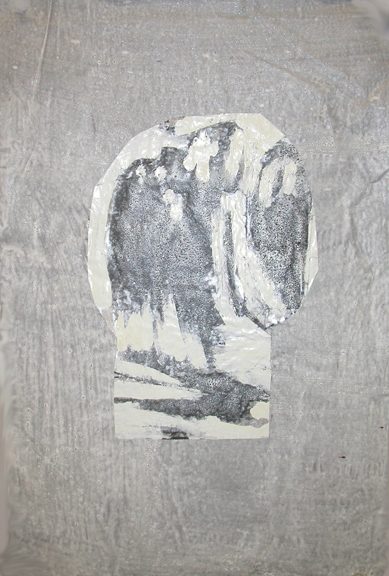 Shadow 9 Carol Bruns Shadows collaged paper paper, mixed media