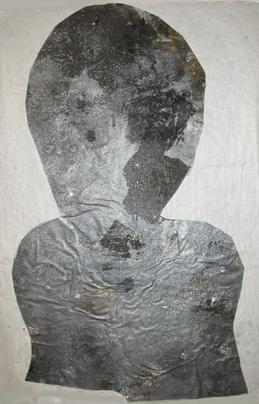Shadow 10 Carol Bruns Shadows collaged paper paper, mixed media
