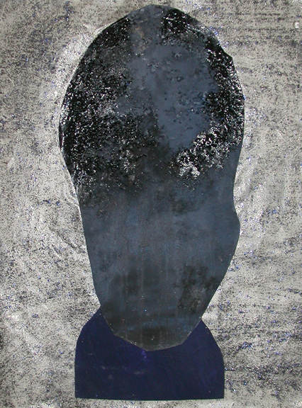 Shadow 13 Carol Bruns Shadows collaged paper paper, mixed media