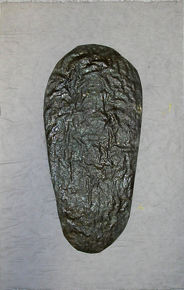 2D shadow 56 Carol Bruns Shadows collaged paper paper, pigments
