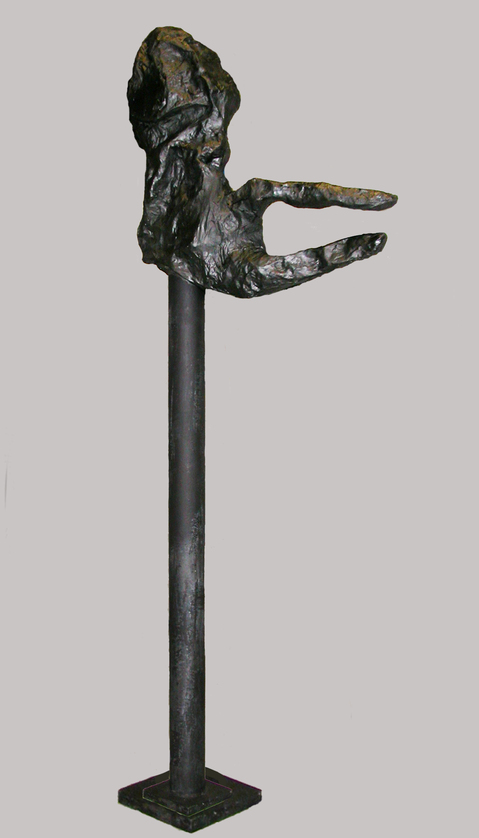 Predator Carol Bruns Figures steel, paper, paint