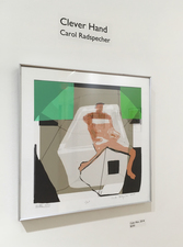 Carol Radsprecher Exhibition Installation Photos Inkjet prints drawn in Photoshop 