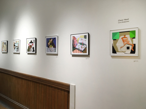 Carol Radsprecher Exhibition Installation Photos Inkjet prints drawn in Photoshop