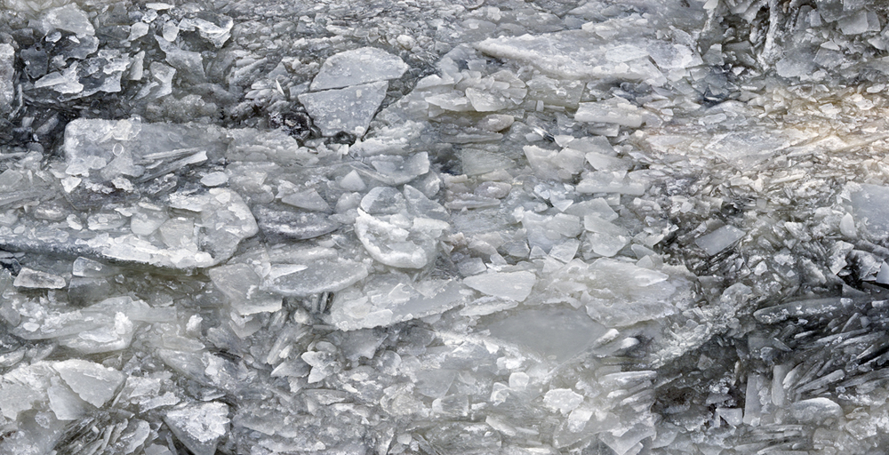 Ice, HudsonRiver, New York City WATER
