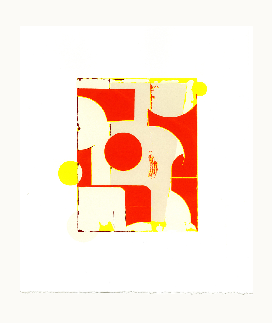  Prints 5 color serigraph on Rising Stonehenge, edition of 50