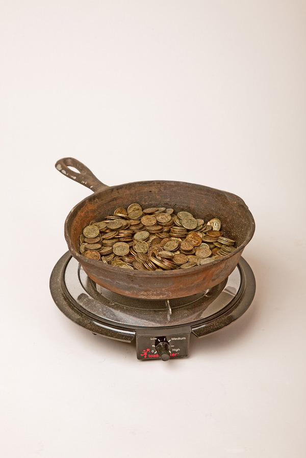 Fried Dimes-Everything I Don't Know Charles Goss Everything I Don't Know frypan, hot plate, EVO, dimes