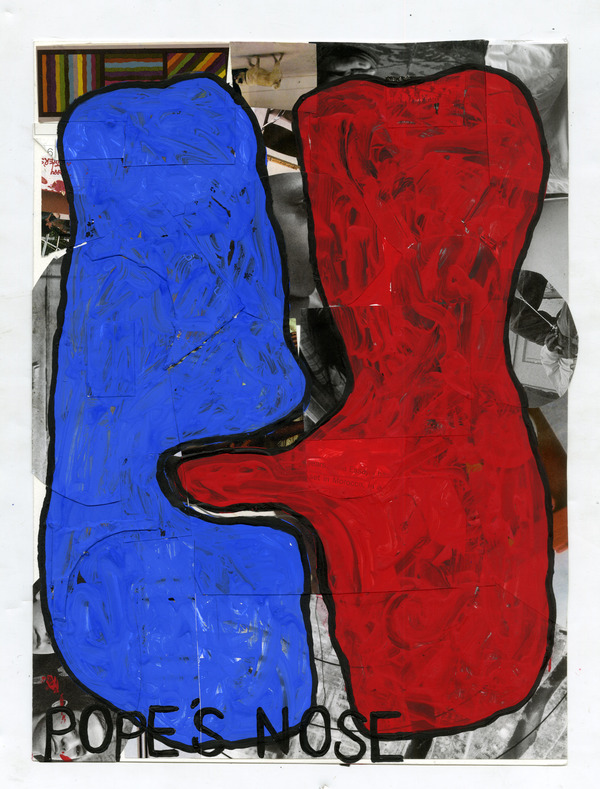Pope's Nose Charles Goss Sixty Collage/acrylic