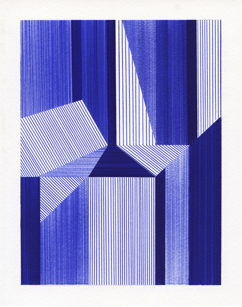 Untitled 2012-2013: Ballpoint Series Ballpoint on Paper