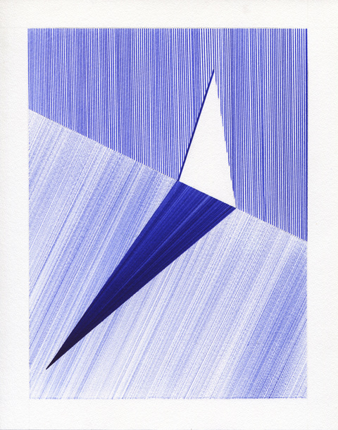 Triangle Ajar 2012-2013: Ballpoint Series Ballpoint on Paper
