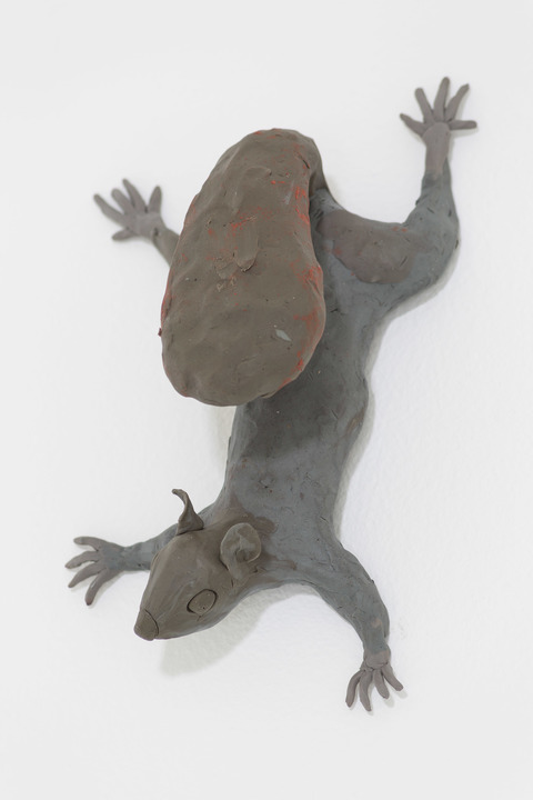 Detail of "Squirrel Gang" CHARLEY FRIEDMAN Installation Images