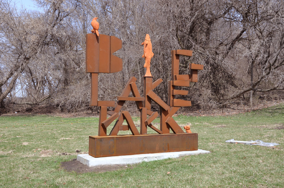 BIG LAKE PARK(Eastern Entrance) CHARLEY FRIEDMAN BIG LAKE PARK: 2014