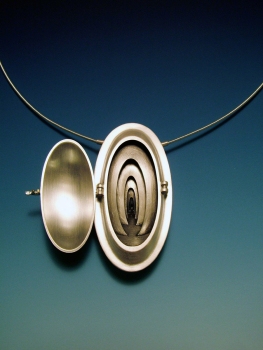 Chris Irick  works from 2006 - 2000 sterling silver, 18k yellow gold.