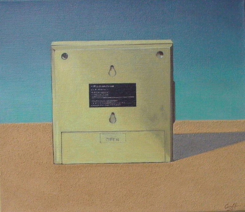 Christopher Croft Still Lives Oil & Sand on Canvas