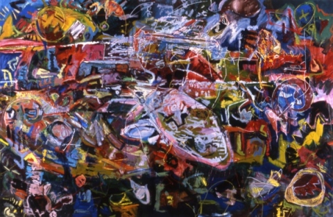 CROSS YOUR HEART Paintings oil on canvas