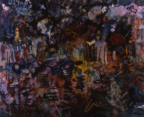 CAGE Paintings oil on canvas