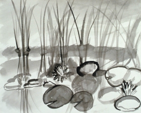Claire Rosenfeld Drawings ink on paper