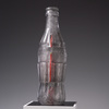 Bottle/Coca Cola Form Glass, metal, acrylic, wood, gesso, rubber and gold leaf