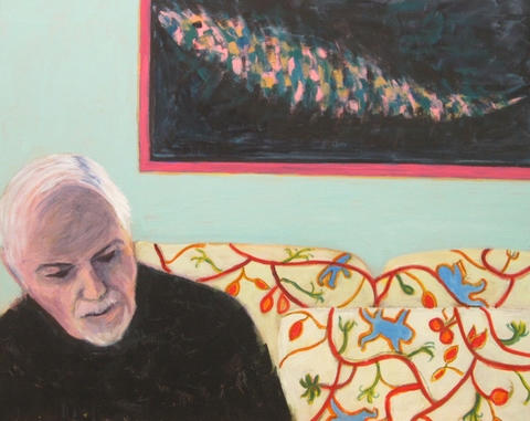 A Quiet Afternoon Paintings of my Family acrylic on canvas