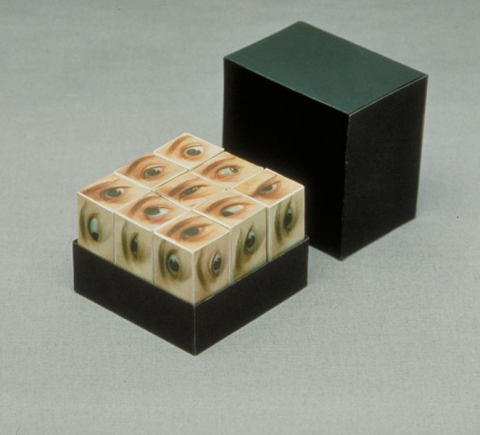 Eye Box HEATHER COX Photo Constructions, 1987-1996 Color photographs, Japanese paper and rice