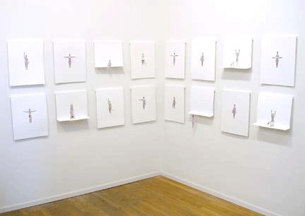 Paper Exercises HEATHER COX Paper Exercises, 2005 Sixteen cut and folded digital prints on paper