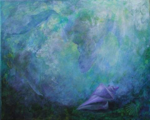 After Titan: A Memorial Commemoratives acrylic on linen