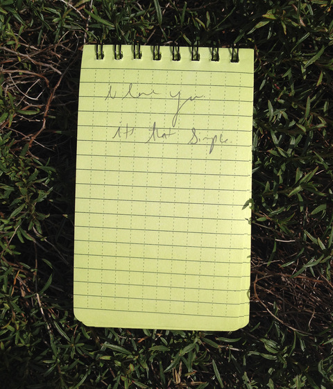"I love you. It's that simple." Poetry of the Spheres