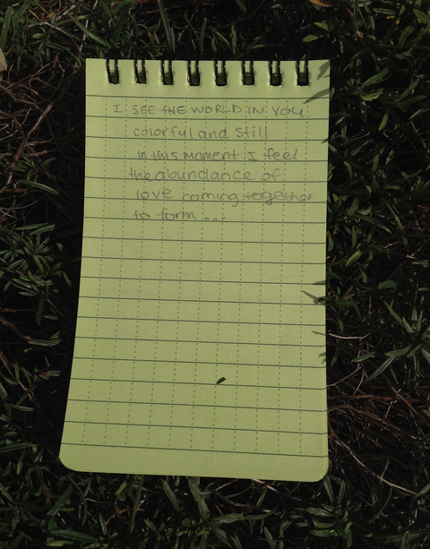 Words flowed Poetry of the Spheres