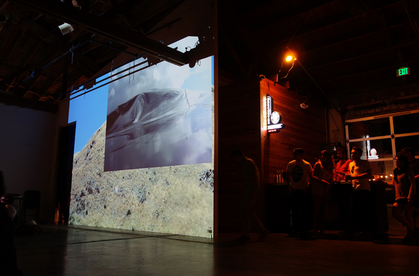 Untitled (Rolling Hills, 2) Cybele Lyle Disjecta Summer Performance Series Installation View