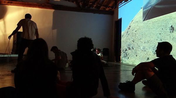 Untitled (Rolling Hills, 2) Cybele Lyle Disjecta Summer Performance Series Installation View