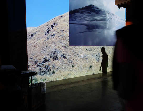 Untitled (Rolling Hills, 2) Cybele Lyle Disjecta Summer Performance Series Installation View