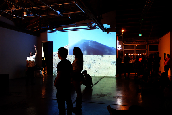 Untitled (Rolling Hills, 2) Cybele Lyle Disjecta Summer Performance Series Installation View
