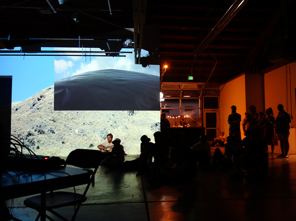 Untitled (Rolling Hills, 2) Cybele Lyle Disjecta Summer Performance Series Installation View