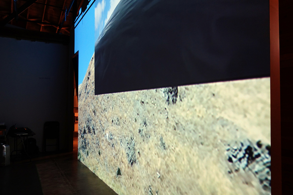 Untitled (Rolling Hills, 2) Cybele Lyle Disjecta Summer Performance Series Installation View
