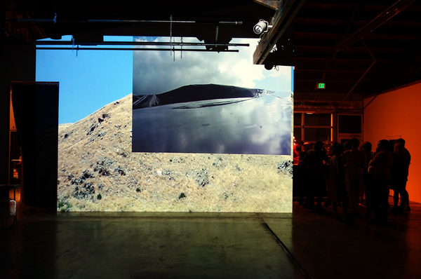 Untitled (Rolling Hills, 2) Cybele Lyle Disjecta Summer Performance Series Installation View