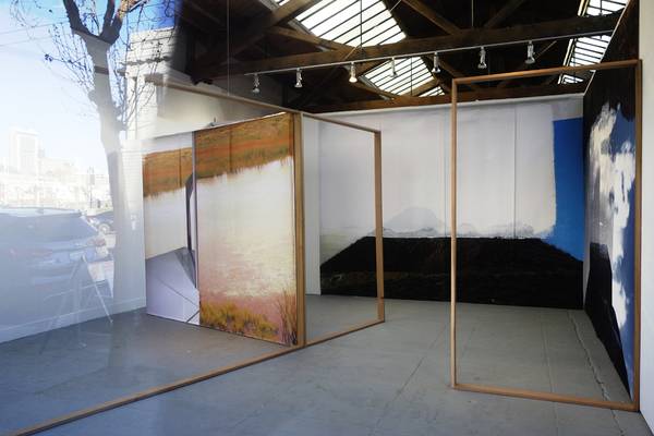 Boxed Out Cybele Lyle Boxed Out at The SFAC Grove St. Gallery Digital Prints, Fabric, Wood