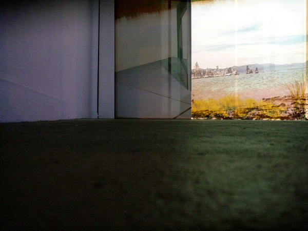 Boxed Out (detail) Cybele Lyle Boxed Out at The SFAC Grove St. Gallery Digital Prints, Fabric, Wood, Video Projection